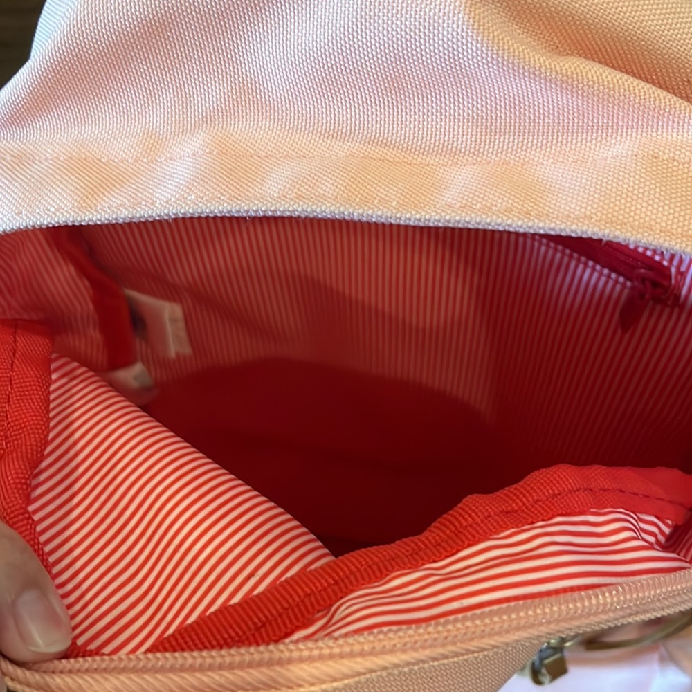 Pink salmon Herschel bag - Picture 2 of 6